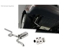 Impianto Completo Racing Da Kat Audi A2 1.6 FSI 63MM Aspetto Diesel