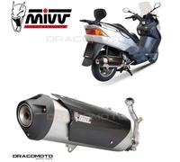 Scarico Completo MIVV Urban Acciaio inox per Suzuki Burgman 125 2002 > 2006