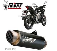 S.055.LXBP - Scarico Completo Mivv GPpro Black SUZUKI GSX-R 125 (17-)
