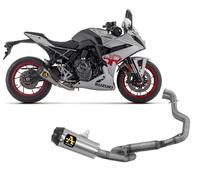 Impianto completo Works ARROW Titanio fondello carby SUZUKI GSX-8R 2023 2024.