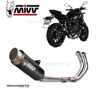 Y.045.LXBP - Scarico Completo Mivv SPORT GPpro Steel Black YAMAHA MT-07 (14-)