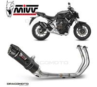 Impianto completo YAMAHA MT-07 / FZ-07 2024 MIVV Gp Carbonio CC Alto