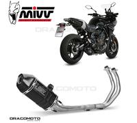 Y.058.LRB - Scarico Completo Mivv SPEED EDGE Steel Black YAMAHA Tracer 700 (16-)