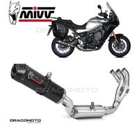 Impianto Completo MIVV OVAL Fondello in Carbonio per YAMAHA Tracer 9 2021 > 2023