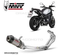 Y.054.L4C - Scarico Completo Mivv SPORT OVAL Titanio YAMAHA XSR 900 (16-)