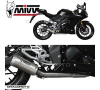 Impianto Completo MIVV MK3 Acciaio per YAMAHA YZF R125 2019 2024