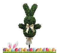 Impianto Coniglio Per Esterno | Statuetta Di Coniglio Resistente Ai UV Con Bianco,Decorazione Di Pasqua Di Coniglio,Per Giardino Terrazza Prato Abbigliamento All'aperto In Primavera Inverno