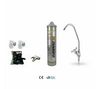 Impianto depurazione acqua domestico Kit completo con filtro Everpure 4C