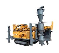 Impianto di perforazione di carotaggio RC cingolato - Impianto di perforazione di trivellazione dell'acqua di circolazione inversa per l'estrazione mineraria di roccia dura e l'indagine