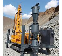 Impianto di perforazione di perforazione di campionamento del nucleo di circolazione inversa - Attrezzatura di perforazione idraulica RC del cingolo ad alta potenza per indagini geologiche