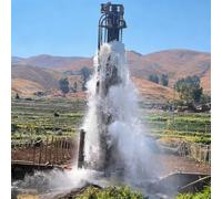 Impianto di perforazione pneumatica per pozzi d'acqua | Macchina per pozzi | Macchina idraulica della trivellazione profonda per indagine geologica, aziende agricole e sviluppo delle risorse idriche con