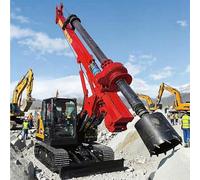 Impianto di perforazione rotativa, impianto di perforazione idraulica geotecnica - Macchina versatile del foro del centro per l'esplorazione di pozzi d'acqua, roccia e suolo con mobilità cingolata