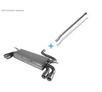 Impianto Di Racing Duplex Da Kat Mini One E Cooper R50 Ogni 2x76mm Rotondo
