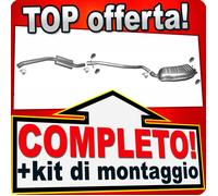 Impianto di scarico BMW X3 3.0 D 204, 218 CV 2003-2008