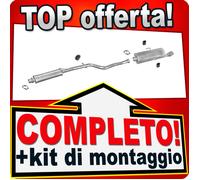 Impianto di scarico CITROEN SAXO 1.6 VTS 120 CV 2000-2004