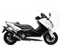 Impianto di scarico completo Leovince NERO No omo E3 YAMAHA T-MAX 530 2012 2016
