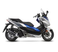 14052U - Scarico Completo LeoVince NERO Inox HONDA FORZA 125 (17-20)