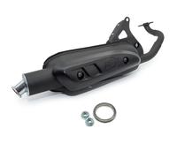 Impianto di scarico completo LeoVince SITO PLUS, acciaio per Malaguti F12 Phantom AC/LC