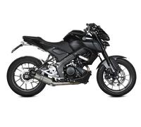 Impianto Scarico Completo Storm GP INOX coppa carbonio YAMAHA MT-125 2020 2024