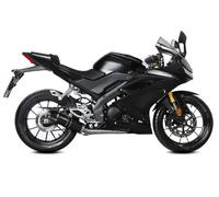 Impianto Di Scarico Completo Storm GP NERO coppa carb YAMAHA YZF R125 2019 2024