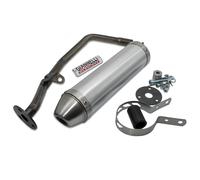 Impianto di scarico Giannelli alluminio marmitta con ABE per Peugeot