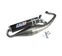 Impianto di scarico LEOVINCE HAND MADE ZX-10 R per Piaggio NRG 50/Runner/Stalker/MC2/MC3 KAT/Zip/SP/APRILIA SR50 R/Sport motore Piaggio/Gilera Typhoon/Storm, con marchio di controllo E