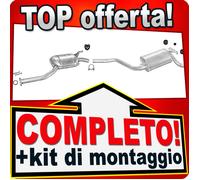 Impianto di scarico MERCEDES 190 (W201) 1.8 2.0 E 1982-1993