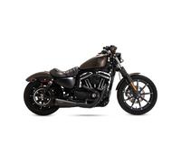 Impianto di scarico pcx 2-1 upsweep nero softail m8 18-up Vance & hines
