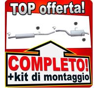 Impianto di scarico per LANCIA PHEDRA 2.0 136 CV