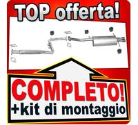 Impianto di scarico per MAZDA MX-6 (GE) 2.5 V6 24V 165 CV