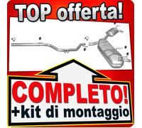 Impianto di scarico per OPEL SIGNUM e VECTRA C Caravan 3.0 V6 CDTI 184 CV