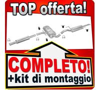 Impianto di scarico VW Passat B4 2.0 150 CV