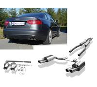 Impianto Duplex Completo da Catalizzatore Audi RS6 4F C6 Limo Avant 2x80 Con ABS