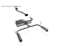 Impianto Duplex Completo da Kat Toyota Alanlong T23 Bj.99-05 1x90mm Rund Con ABS