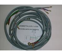 IMPIANTO ELETTRICO CABLAGGIO LAMBRETTA LI 125/150 SECONDA SERIE CON BATTERIA