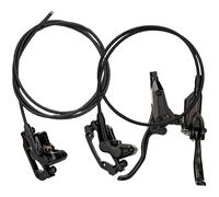 Impianto frenante idraulico a 4 pistoncini per for mountain bike con tubo