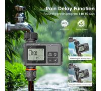 Impianto Irrigazione Impostazione Giardino Timer Automatico Acqua Timer a Batter