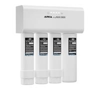 ARKA myAQUA 3800 - Impianto ad osmosi inversa, 2,6 l/min, 3800 l/giorno, filtro dell'acqua e sistema di addolcimento, rimuove fino al 99% di sali, inquinanti e batteri, per acquari e domestici