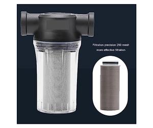 Impianto osmosi inversa, Prefiltro Spin Down Filtro for sedimenti, prefiltro centrale trasparente, di purificazione facile da smontare for serbatoio dell'acqua/torre