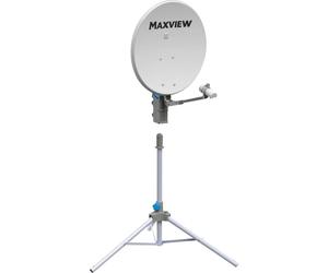 Impianto satellitare manuale maxview precision 65 cm lnb doppio
