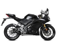 Impianto Scarico Completo Storm GP NERO coppa carbonio YAMAHA YZF R125 2019 2024