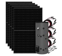 Impianto solare 2,25kWp Full Black + 200L Fothermo Boiler per il trattamento ...