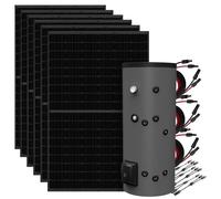 Impianto solare 2,7kWp Full Black + caldaia Fothermo 300L per il...