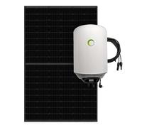 Impianto Solare 430Wp Full Black bifacciale + Caldaia Ibrida Fothermo 30L Acq...