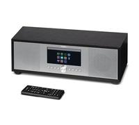 Impianto stereo All-In-One MEDION P66400 (radio Internet, DAB+, lettore CD/MP3, Spotify Connect, Amazon Music, radio FM PLL, USB, AUX, sistema compatto, subwoofer, funzione sveglia
