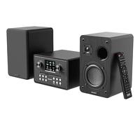 IMPIANTO STEREO HI-FI MAJORITY Homerton HiFi, Lettore CD integrato, Nero