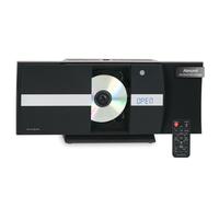 Impianto Stereo Sistema Hifi Micro Lettore CD USB MP3 Bluetooth FM Radio Nero