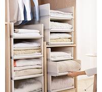 Impilabile Der nizer per vestiti cucina e camera da letto - Mdurian Divisore Sto Box armadio nizer salvaspazio Der Divisore efficiente armadio Sto Solut