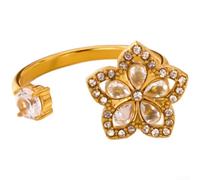 Impilabile per Look alla per moda Impilabile per Look alla | Placcatura oro rame, all'ossidazione, finitura lucida, nel tempo, colore oro(A)