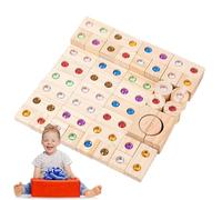 Impilabili In Legno Per Bambini - Forme In Legno Naturale, Design Artigianale Durevole, Bordi Arrotondati Leggeri | Set Di Giocattoli Per L'apprendimento Creativo Per Bambini Aule Prescolari A